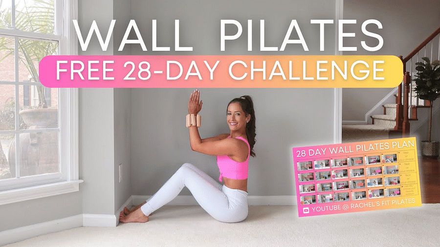 28-Day Wall Pilates Challenge: Transform Your Body with This Daily Routine